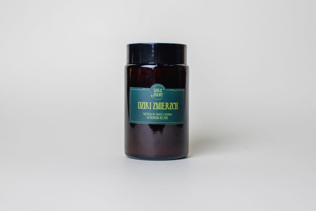 Dziki Zmierzch- naturalna świeca sojowa 240 ml